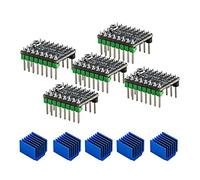 Driver motore passo-passo TMC2209,modulo driver motore passo-passo V2.0 da 5 coppie, adatto per scheda madre stampante 3D BIGTREETECH SKR 2 / Octopus V1.1 / SKR V1.4 Turbo/Manta M4P / MKS GEN L V2.0