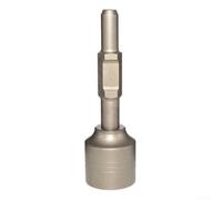 Driver per asta lunga 65 A con gambo in lega di acciaio per installazione di messa a terra elettrica, installazione rapida, maggiore sicurezza, compatibile con una sola mano (65 mm)