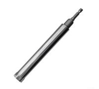 Driver per dadi a bussola cava da 140 mm, manicotto in acciaio con gambo esagonale per tubi lunghi, strumento per appendere il soffitto argento (10 x 140 mm)