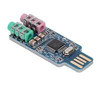Driver per scheda audio USB esterna, adattatore audio esterno per scheda audio USB gratuita CM108 per computer laptop