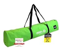 Driver13 ® Borsa da Sci per Bambini, Borsa da Sci per Bastoncini da Sci, Borsa da Sci per Bambini per riporre e trasportare Durante Lo Sci, Impermeabile (Anche Snowblades e Bigfoot) Verde 120 cm