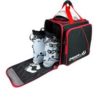 Driver13 zaino porta scarponi da sci con scomparto casco, bootbag per scarponi da sci e boots snowboard, dimensioni 40 x 28 x 44 cm, nero/rosso