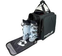 Driver13 zaino porta scarponi da sci con scomparto casco, bootbag zaino per scarponi da sci, boots snowboard e pattini, dimensioni 40 x 28 x 44 cm, nero