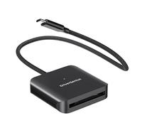 DriverGenius MediaPro CFast | Lettore di Schede CFast 2.0 con USB 3.0 Type-C - Backup Veloce di Foto e Video per Fotocamere DSLR (Alluminio, HB083-C)