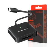 DriverGenius MediaPro CFB | Lettore di Schede CFexpress Type-B USB-C - USB 3.2 Gen2 10Gbps - Compagno Ideale per Fotografi e Videomaker Professionisti (Alluminio, HB093-C)