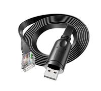 DriverGenius NetConsole | Cavo Console USB a RJ45, Adattatore Rollover per Gestione di Rete e Risoluzione dei Problemi, Compatibile Windows/macOS/Linux 【U2RJ45-RA, 1 pezzo/confezione】