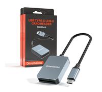 DriverGenius ProRead V9 | Lettore Schede SD UHS-II USB-C - Lettore ad Alta Velocità UHS-II SD4.0 V90 per Schede SD/SDHC/SDXC, Windows/Mac/iPad Pro, Corpo in Metallo per Foto, Video & DSLR【Set da 2】
