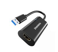 DriverGenius ViewX Uni Series | Adattatore USB 3.0 a HDMI 1080P - Produttività In Contabilità, Finanza e Scrittura con Schermo, Adattatore Grafico USB (UGA), Compatibile con Windows 11 & macOS 15