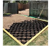 Driveway Pers 5 Soluzione permeabile per prato con design a nido d'ape per Gars Mud Trap Net per fondazioni e stabilizzazione del terreno ecologica