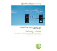 Driving License: Driver's License, Vehicle Category, Commercial Driver's License, Driver's Manual, Driver's Education