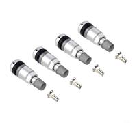 Drivstraw 4pcs TPMS sensore di pressione pneumatici, kit di riparazione stelo valvola, progettato per serie 5, posizioni ruota anteriore sinistra posteriore destra