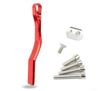 Drivstraw Catalizzatore catena per bici in lega di alluminio per bici da strada 39-53T 34-50T sistema a doppia catena installazione deragliatore anteriore 105 mm nero rosso con guarnizioni viti facile