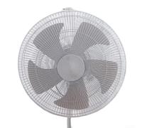 Drivstraw Copertura in rete per ventilatori, per ventilatori da tavolo e da pavimento, griglia protettiva anti-pizzicamento, con coulisse, rete di sicurezza in poliestere lavabile, per bambini e