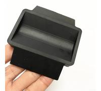 Drivstraw Coppe in gomma per ruote di mobili, 8 cuscinetti di fissaggio antiscivolo con scanalatura profonda 7 mm e impugnatura elettrostatica per pavimento, compatibili con 6 x 3,5 x 0,7 cm (nere)