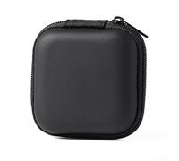 Drivstraw Custodia per cuffie EVA per auricolari, cavi di ricarica e piccola elettronica 3C - Scatola organizer portatile compatta con finitura a trasferimento termico (7 x 7 x 3)