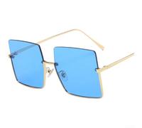 Drivstraw da per sole Donna Retro Mezza Montatura UV380 da per sole Donna | Design half-frame retrò, lenti scure category 3, protezione per efficace contro raggi solari diretti