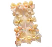 Drivstraw Fermagli per Capelli a in Tessuto Morbido per Bambine Fermagli | Fermagli per Capelli a per in Tessuto Morbido, Accessori per Capelli Fatti a Mano Antiscivolo per(3# Yellow)