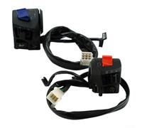 Drivstraw Gruppo interruttore manubrio per moto CG125 22 mm di diametro montaggio con comandi sinistro e destro che coprono il faro indicatore di direzione e il taglio del motore (FXD125 No)