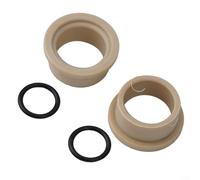 Drivstraw Kit boccole DU per ammortizzatore posteriore compatibile con componenti FOX e sospensioni, diametro interno 12mm, materiale composito + gomma, 2 x DU + 2 x