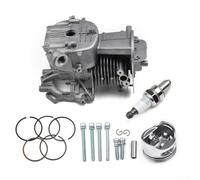 Drivstraw Kit cilindro pistone da 39 mm per motore tosaerba GX35 GX35NT, include guarnizione per anello, anello di sicurezza, perno e bullone di montaggio