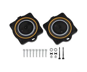 Drivstraw Kit Ricostruzione Diaframma Aria per HP-60 e per HP-80, kit di riparazione di ricambio con 2 diaframmi e 10 rondelle di serraggio a vite, plastica nera