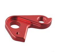 Drivstraw Lega di alluminio Per Forcellino Deragliatore Posteriore Della Bicicletta Dropout per Biciclette | Red Tail Hook Gear Mech Adapter per Ciclismo Telaio Parti di Ricambio