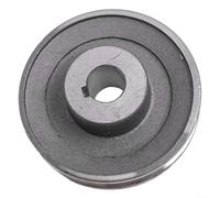 Drivstraw Puleggia a scanalatura singola per cinghia triangolare di tipo A, puleggia motore compressore d'aria in alluminio con diametro di 97 mm, compatibile con configurazione a scanalatura singola