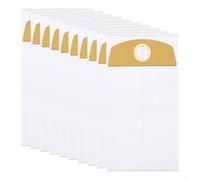 Drivstraw Sacchetti filtro di ricambio per aspirapolvere Flex FLE00219 6 L MC modello 487287 con aspirazione migliorata materiale cattura detriti contenimento polvere 4 o 10 confezioni (10 pezzi)