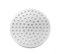 Drivstraw Schermo espresso per cestello portafiltro, filtro in acciaio inossidabile 304 a doppio strato, compatibile con cestini da 51 mm, 53,5 mm, 58,5 mm, estrazione uniforme e stretta (58,5 mm)