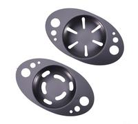Drivstraw Separatore di tuorlo d'uovo, separatore per uova, in acciaio inox, separatore per tuorlo d'uovo, accessorio da forno