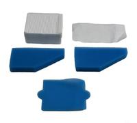 Drivstraw Set di filtri di ricambio per aspirapolvere Thomas Aqua+, Multi Clean per X8 Parquet, per Aqua+Pet & Family e modelli Perfect Air Animal Pure - Kit di filtri blu/grigio da 5 pezzi