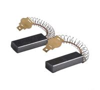 Drivstraw Spazzole di carbone per aspirapolvere e riparazione motore elettrico, 32 x 11 x 6 mm, set di ricambio con supporto, molla e coperchio, compatibile con Select Rotary (2 pezzi)