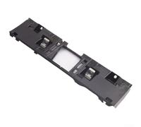 Drivstraw Staffa per telaio orologio al quarzo per Passat B7 e CC (2009-2016), OEM 3AA857318C, staffa di montaggio in ABS nera per orologio da pannello strumenti