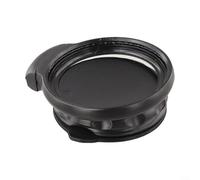 Drivstraw Supporto a ventosa per parabrezza per TomTom XL XXL PRO Europe For IQ For X30 Live, girevole a 360 gradi, angolo di visione regolabile, nero