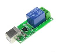 Drivstraw USB Per Modulo Relè 1 Canale 5V HID Driverless PC Interruttore di Controllo per Smart Home Automation | Controllo Industriale | AC 250V/10A e DC 30V/10A Gestione del carico con