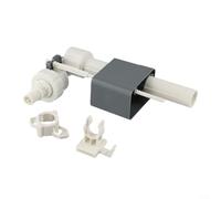 Drivstraw Valvola di ingresso per serbatoio dell'acqua da bagno G1/2 G3/4 Valvola di riempimento per serbatoio WC a parete in plastica bianca nascosta impianto idraulico (3/8")