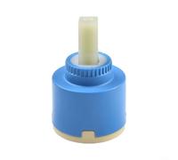 Drivstraw Valvola di ricambio in ceramica da 35 mm o 40 mm, per rubinetti miscelatore monocomando per lavabo da cucina e bagno, a prova di perdite, quarto di giro, in plastica (40 mm)