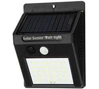 DRIWEI Faretto lampada solare 25 LED sensore movimento pannello solare faro