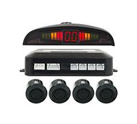 DRIWEI KIT 4 SENSORI PARCHEGGIO NERI DISPLAY LED CICALINO ACUSTICO DR PCL-6082