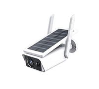 TELECAMERA CON PANNELLO SOLARE WIFI 2MPX INFRAROSSI SD SENSORE MOVIMENTO ICSEE