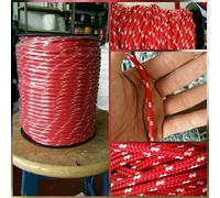 Driza Capo Corda Cordino Nylon Alta Tensione 6mm X 100mts Ancoraggio Ormeggio