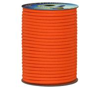Drizza Vela Doppia treccia alta tenacità skipper, arancio, 10 mm - 100 mt