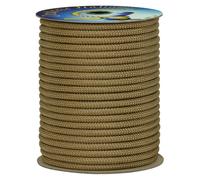 Drizza Vela Doppia treccia alta tenacità skipper, beige, 10 mm - 50 mt