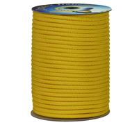Drizza Vela Doppia treccia alta tenacità skipper, gialla, 16 mm - 10 mt