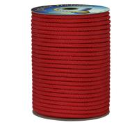 Drizza Vela Doppia treccia alta tenacità skipper, rossa, 12 mm - 50 mt