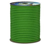 Drizza Vela Doppia treccia alta tenacità skipper, verde flu, 16 mm - 10 mt