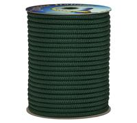 Drizza Vela Doppia treccia alta tenacità skipper, verde scuro, 14 mm - 10 mt