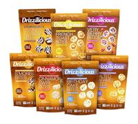 Drizzilicious - Mini bocconcini di riso e popcorn, 113 g per sacchetto, confezione da 7