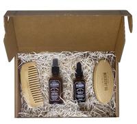 DRJACKSON KIT BARBAS MALETIN - Set completo per la cura della barba, include prodotti essenziali in una pratica valigetta, ideale per mantenere la barba morbida, idratata e ben curata.
