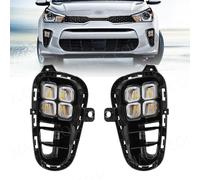 DRL Per Kia RIO 2017 2018 2019 2020 Luci Diurne A Led Luce Diurna Indicatori di direzione Faro Fendinebbia
